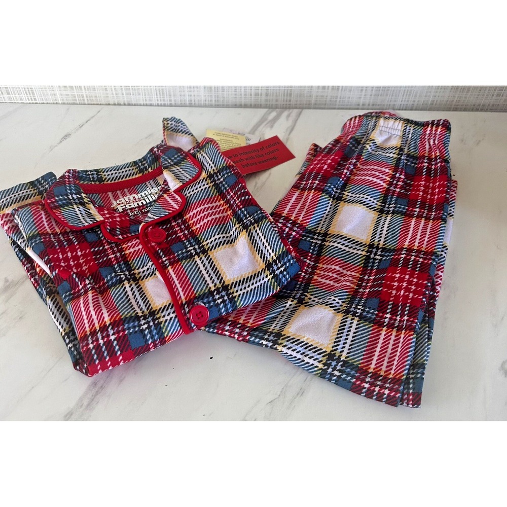 Christmas‎ Pajamas Unisex 4T Toddler Holiday Jammies For Your Families BxI&DD&S
